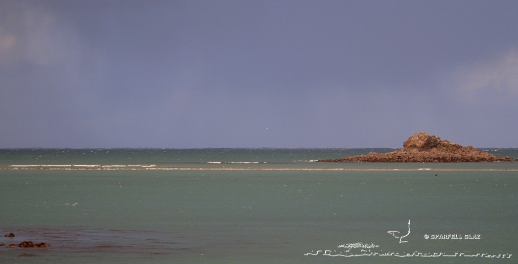 mauvais temps sur les côtes du Léon (Bretagne)