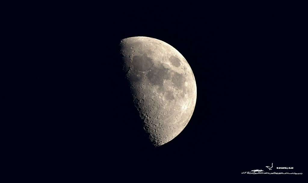 Premier quartier de lune